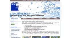 Desktop Screenshot of custompure.com